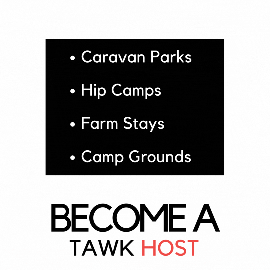 Camp stays hosts, including caravan parks, camp grounds, campsites, hip camping