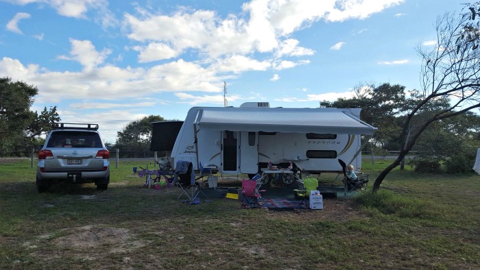 travelling australia in a jayco camper trailer