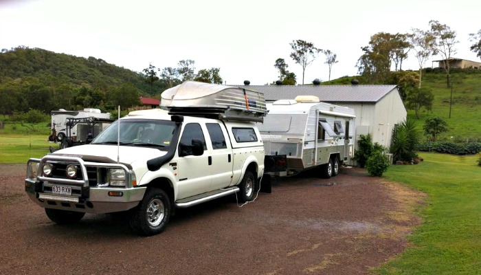 travelling australia in a jayco camper trailer