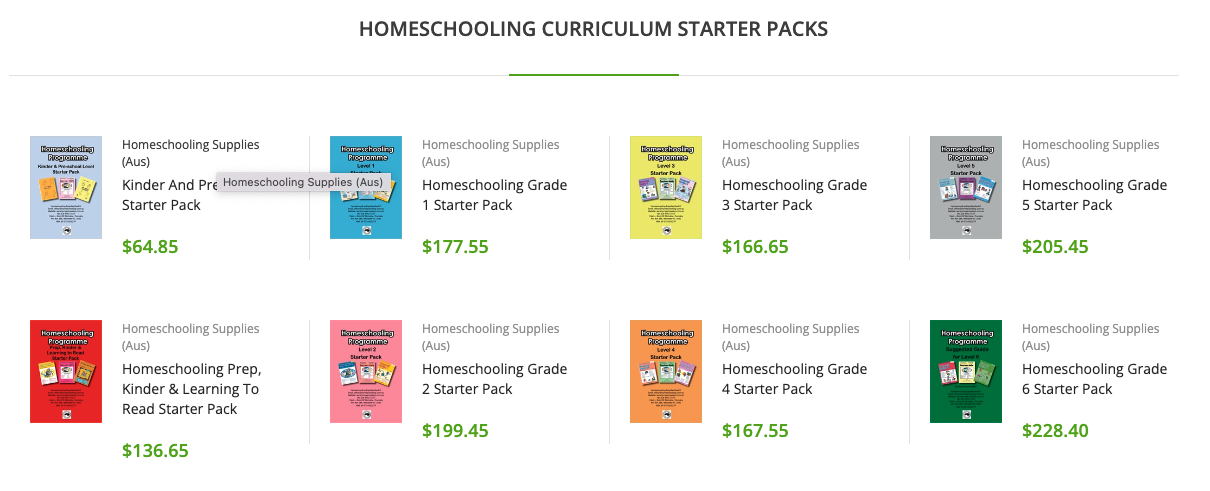 Homeschoolingbook Examples and teaching and resource guides