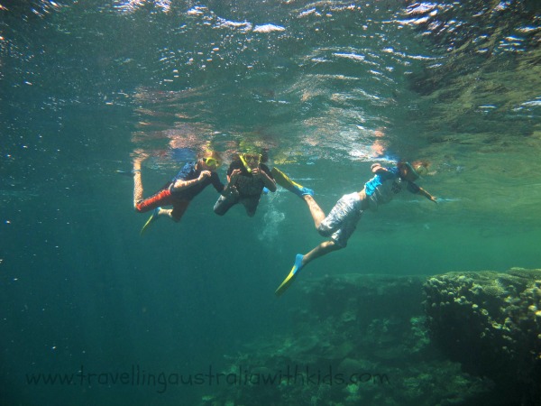 Snorkelling Ningaloo Reef